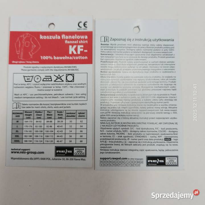 Koszula flanelowa KF opolskie sprzedam