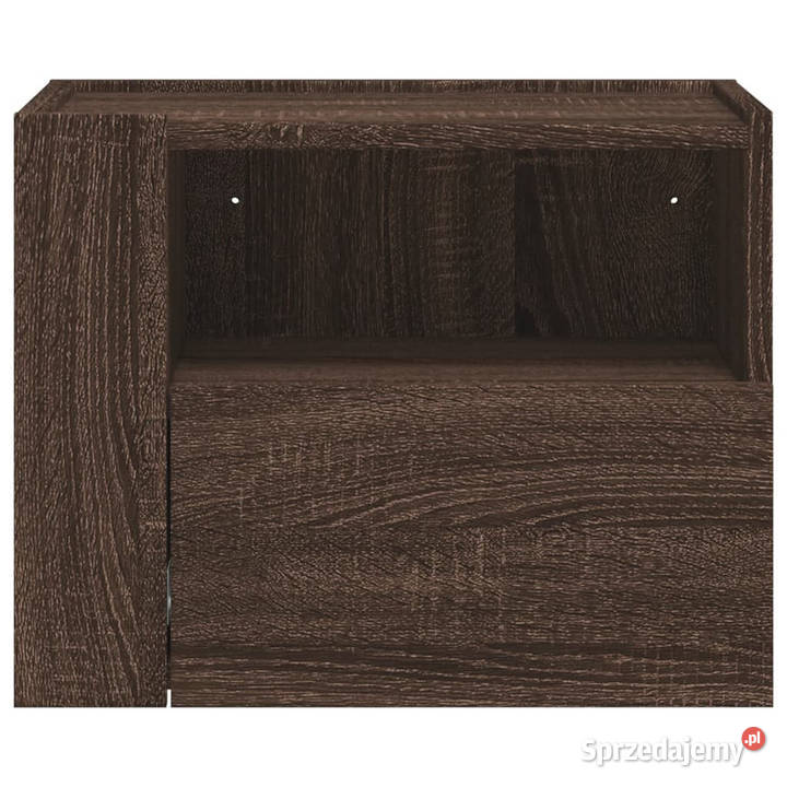 Wisząca szafka nocna brązowy dąb 45x30x35 Warszawa