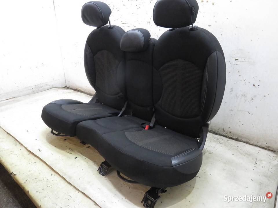KANAPA TYLNA TYŁ PÓŁSKÓRA MINI COUNTRYMAN R60