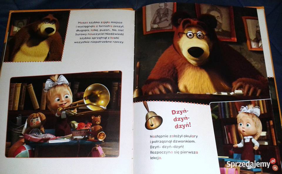 Masza i Niedźwiedź Moje Abecadło A 1 Chełm