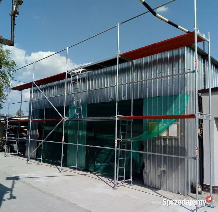 Zestaw Rusztowań długości 12 m x wysokości 63 zachodniopomorskie Szczecin