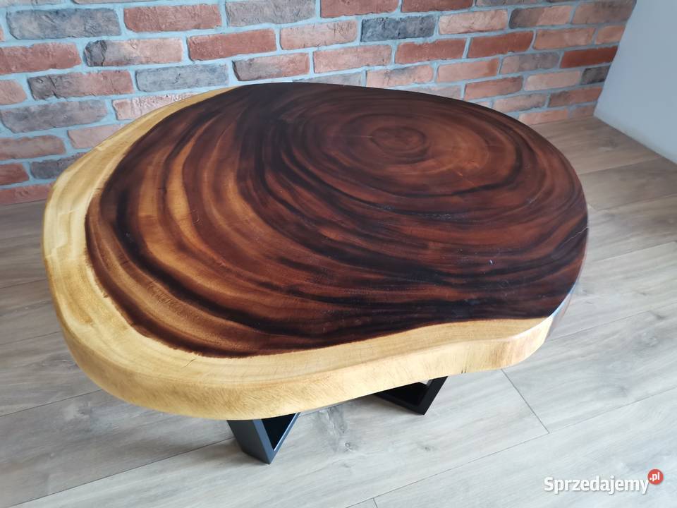 Stół suar 79 x 83 coffe na metalowych nogach Poznań
