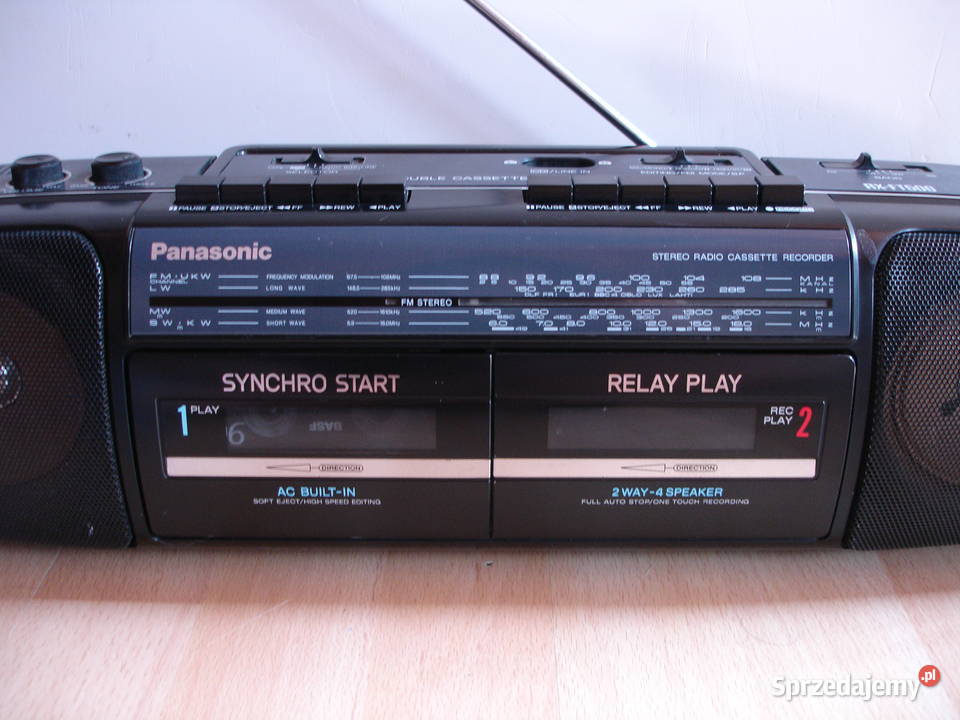 Radiomagnetofon PANASONIC RXFT500 lubuskie
