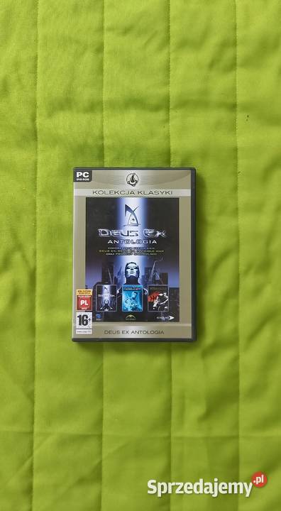 Gry na PC Deus Ex Antologia kolekcja klasyki Kultura i Rozrywka Małkinia Górna
