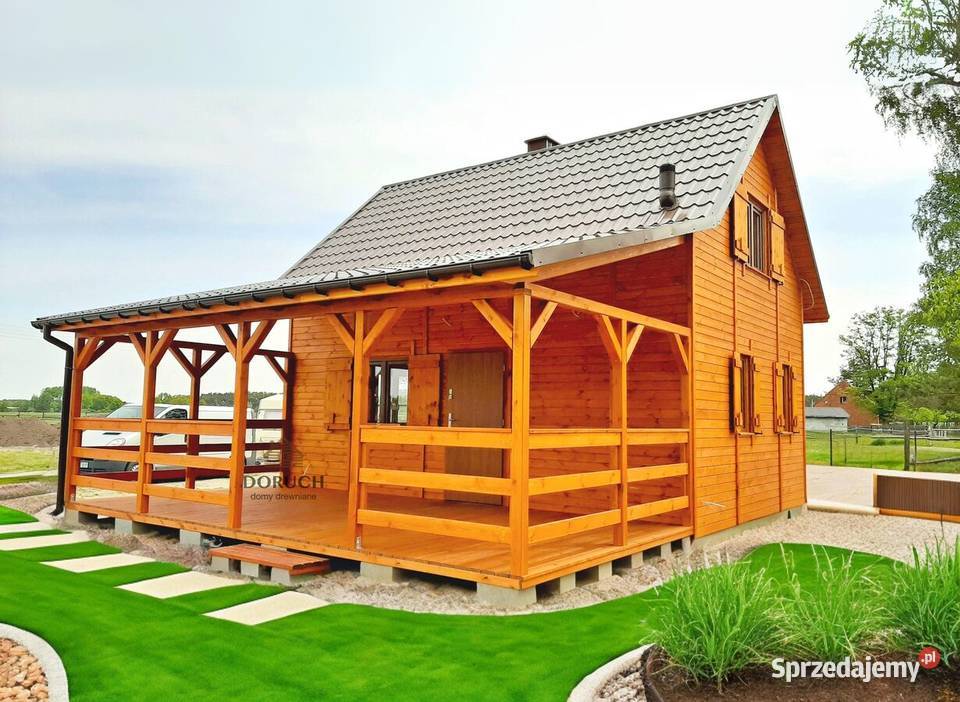 Domki letniskowe całoroczne 35m2 z poddaszem na Warszawa