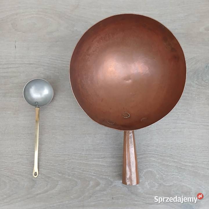 Miedziana chochla miedziana chochelka do sosu