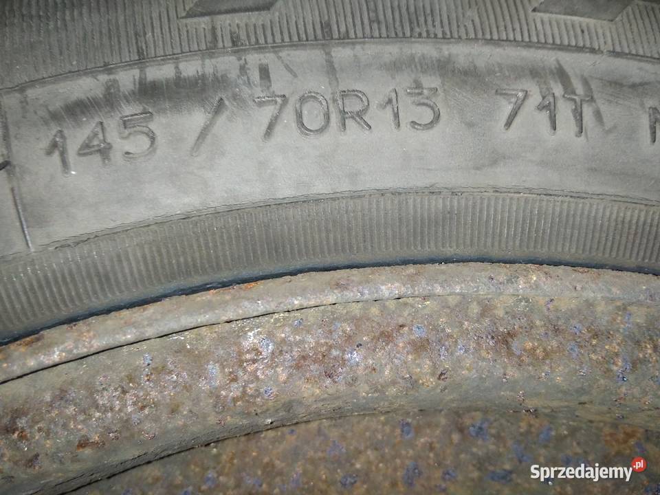 Koła do Seicento Cinquecento z oponami zimowymi Ostrów Mazowiecka