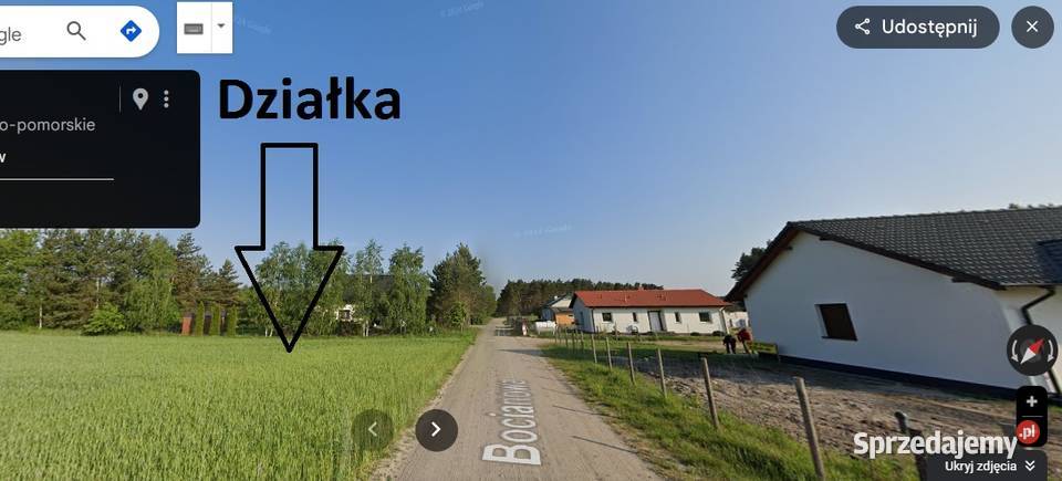 Działka budowlana Stanisławka Bocianowa sprzedam