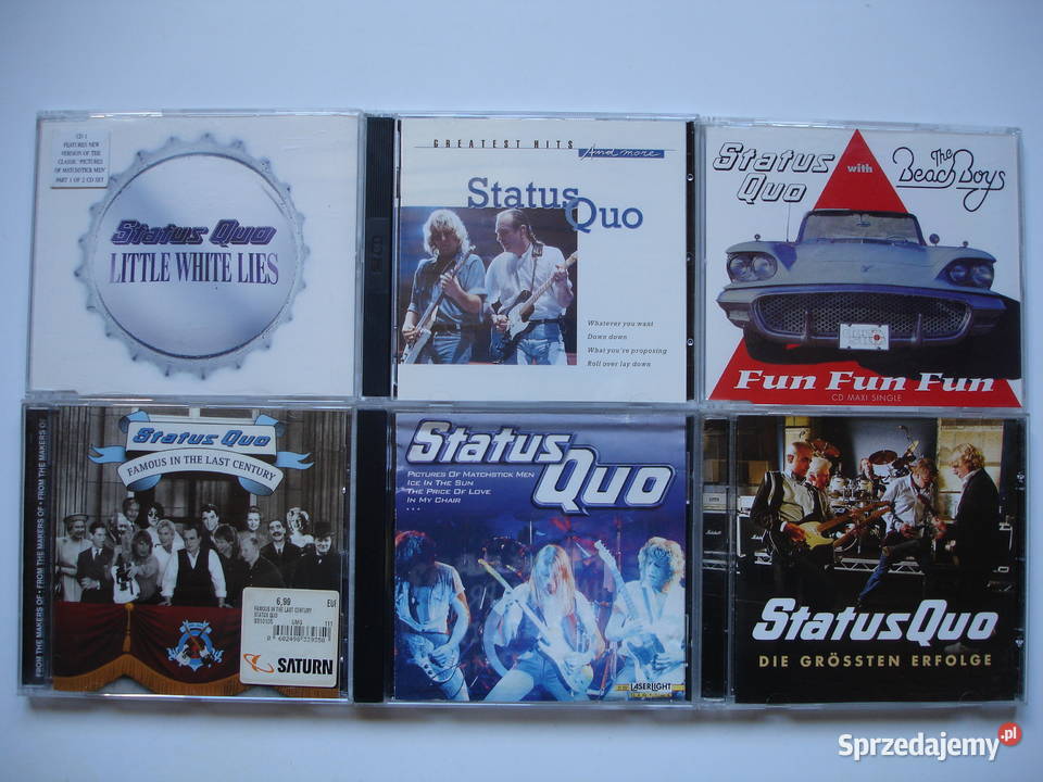STATUS QUO płyty CD lubuskie Zielona Góra
