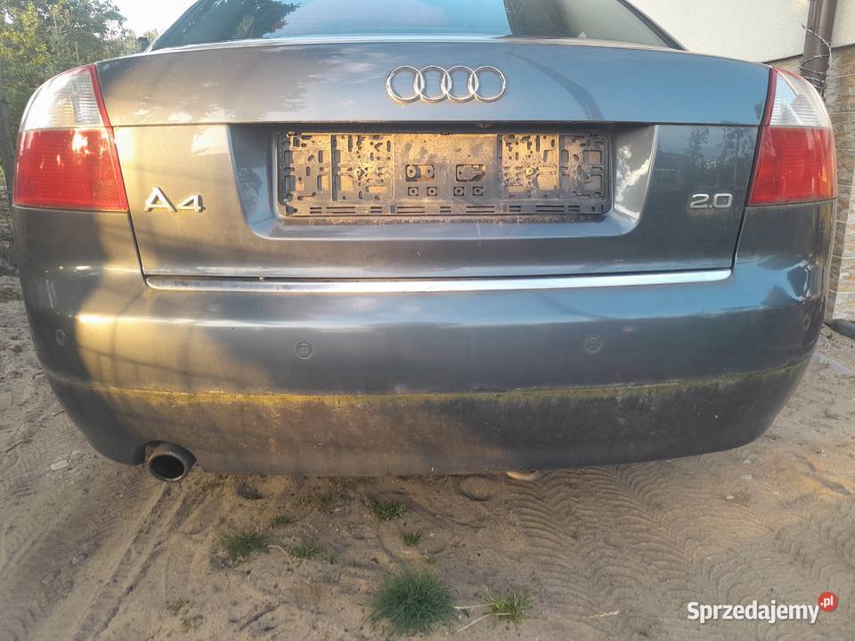 Audi A4 B6 20 benzyna 04r z de sedan zadbana immobilizer Wronki