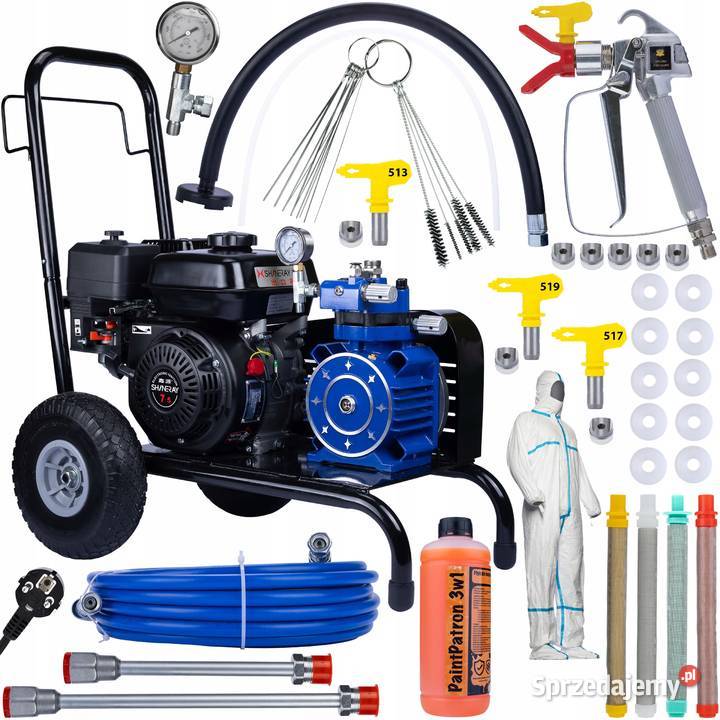 Agregat Malarski Spalinowy Rosfix Blue Strong Ludźmierz