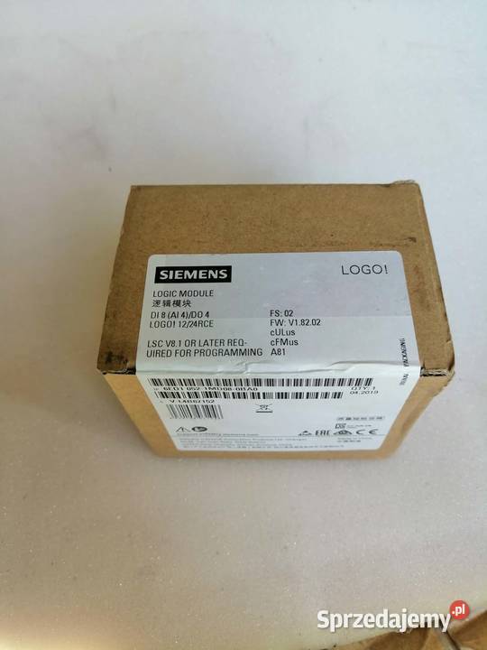 Siemens Logo 8 1224Rce Plc Sterownik Rudnik nad Sanem
