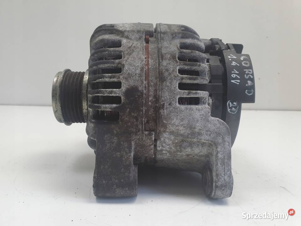 Opel Corsa D 14 16V ALTERNATOR bosch 0124425087 Układ elektryczny silnika