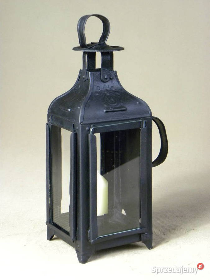Stara francuska latarnia lampa świecowa lampka Legnica