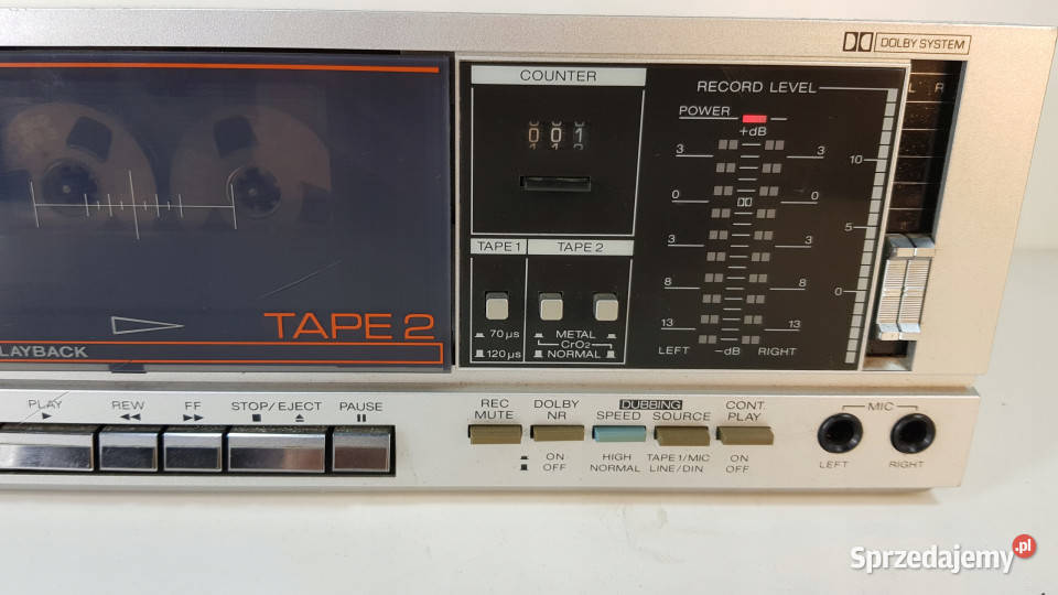 sharp RT 1010 Stereo Cassette Deck magnetofon wielkopolskie