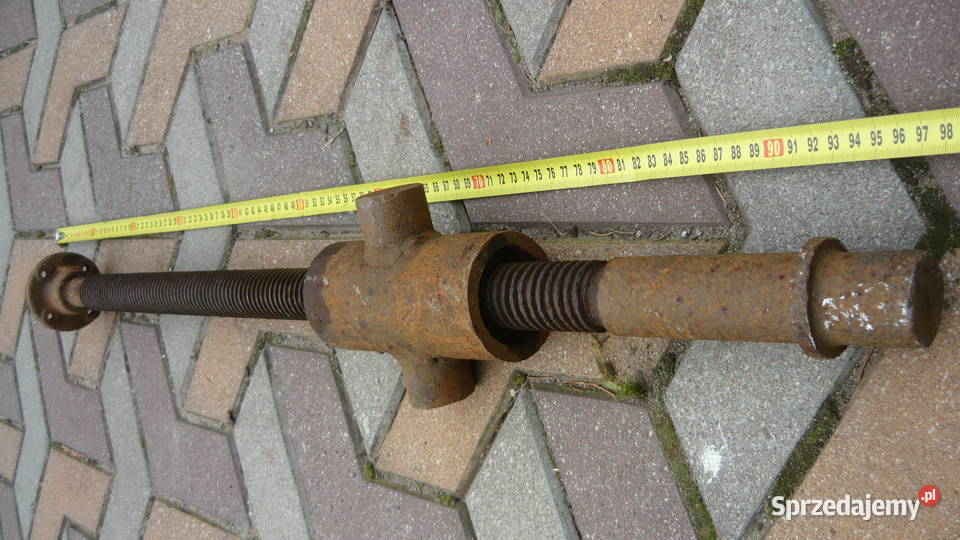 Śruba trapezowa fi 36 z nakrętką Sokółka sprzedam