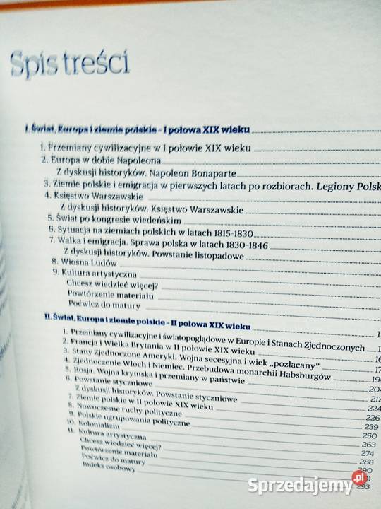 Historia ciekawi świata podręcznik operon Antykwariat Warszawa