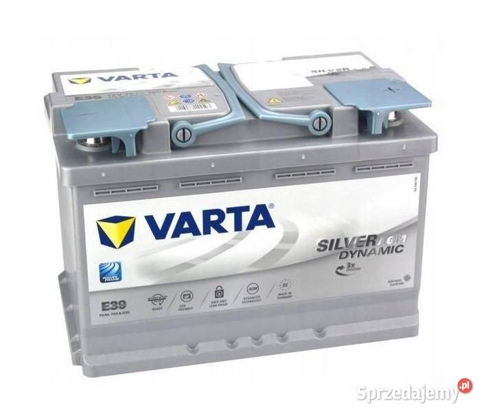 Akumulator Varta Silver Dynamic Agm A7 (E39) 70Ah/760A Płock