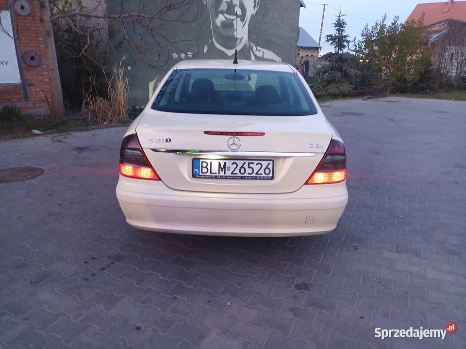 Mercedes E220 lift 2009r 22cdi Rok produkcji 2009 Białystok sprzedam