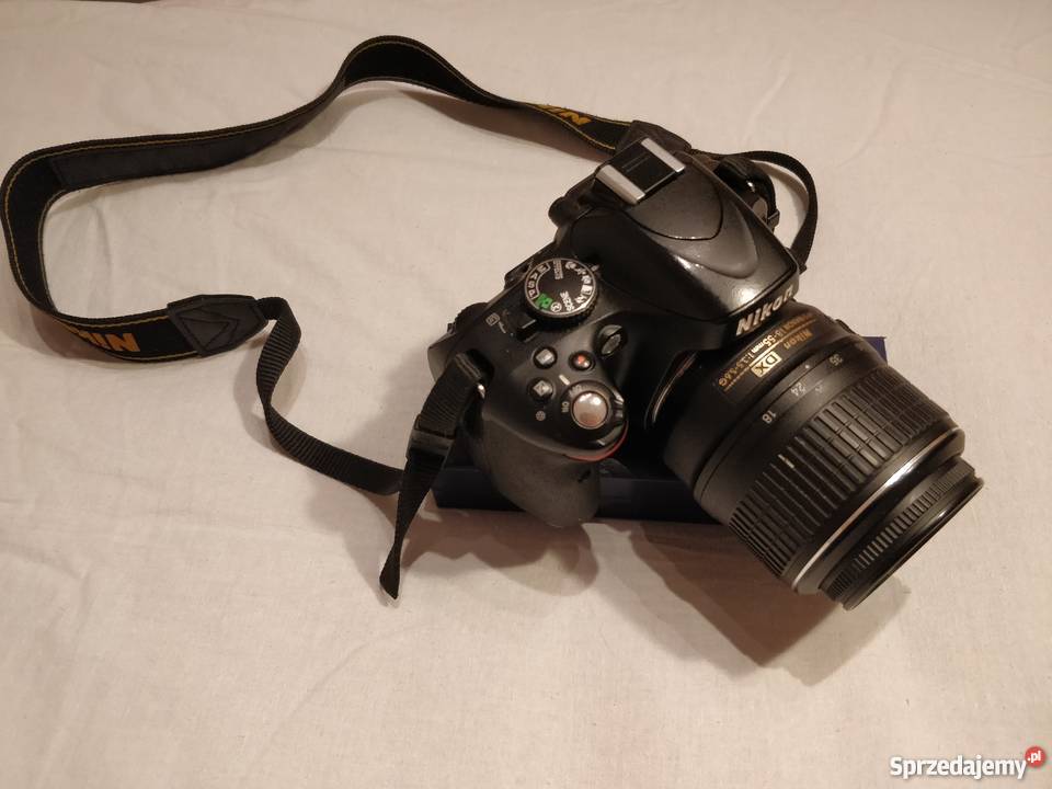 Aparat Nikon D5100 + obiektyw AF-S DX Nikkor 18-55mm Warszawa