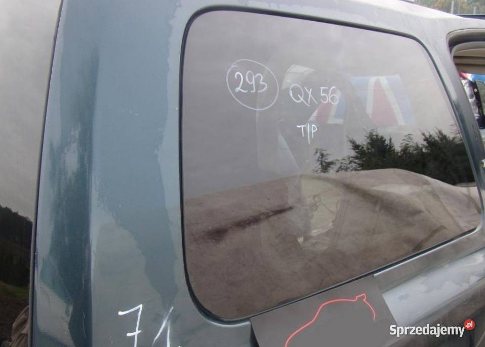 INFINITI QX56 SZYBA KAROSERYJNA UCHYLNA TYŁ RL Nowy Tomyśl sprzedam