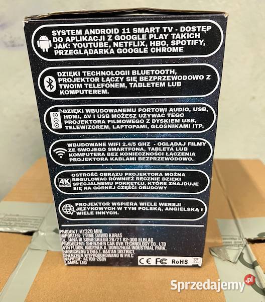 Projektor rzutnik przenosny HY320 Przasnysz