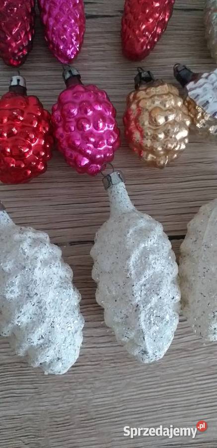 Bombki szyszki prl Przedbórz