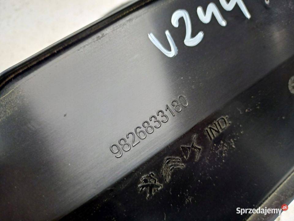 KRATKA WLOT PODSZYBIA 9826833180 PEUGEOT 2008 II osobowe świętokrzyskie Skarżysko-Kamienna