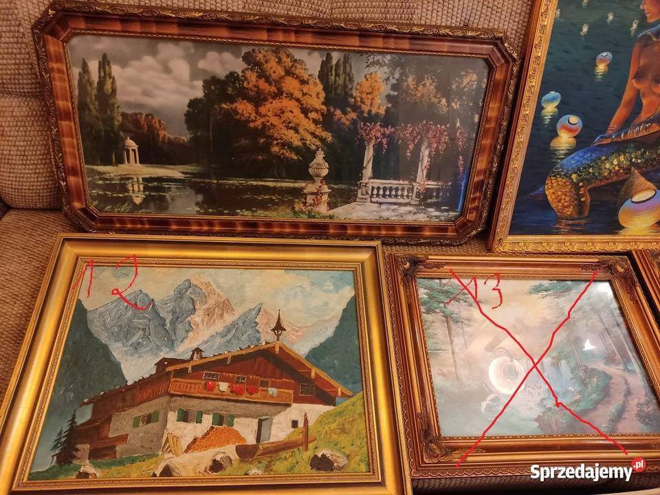 kolekcja obrazów wyprzedaż obraz tani lubuskie