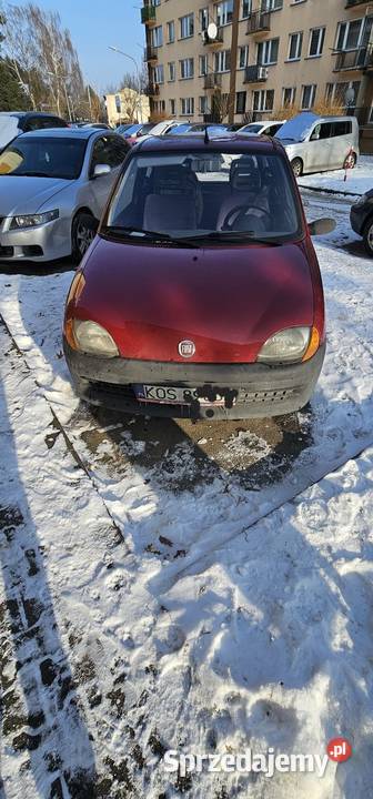 Fiat seicento 900 długie opłaty przebieg 106600 Zarejestrowany w Polsce Seicento Oświęcim