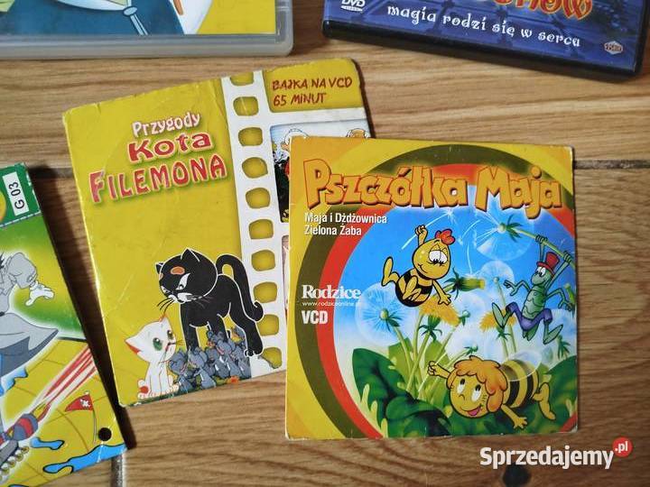 Bajki dzeici DVD VCD Inspektor Gadżet Tabaluga Oświęcim