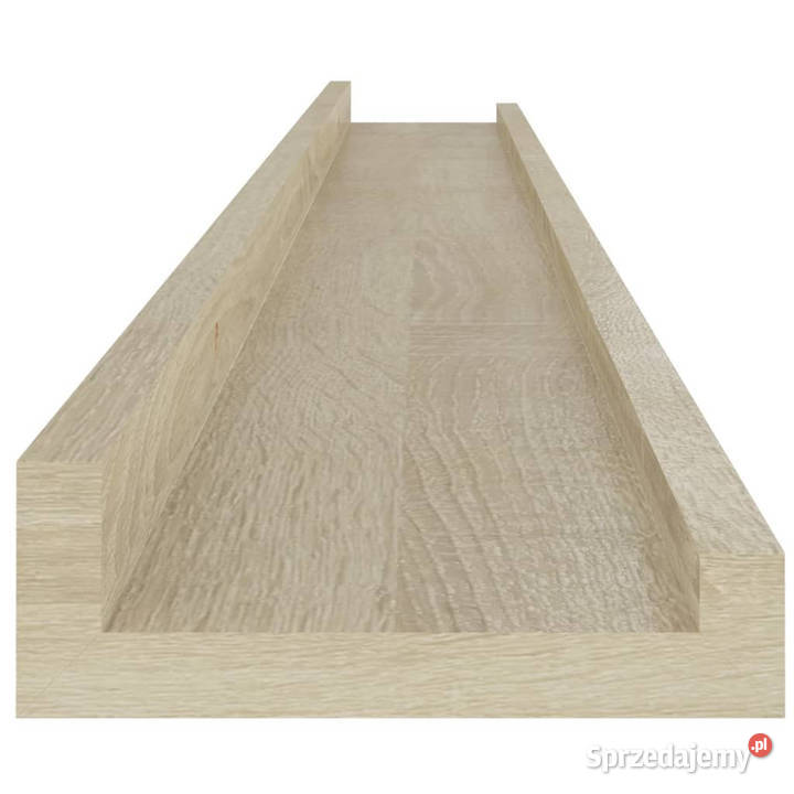 Półki ścienne 2 dąb sonoma 100x9x3 WM326682 Półki Warszawa