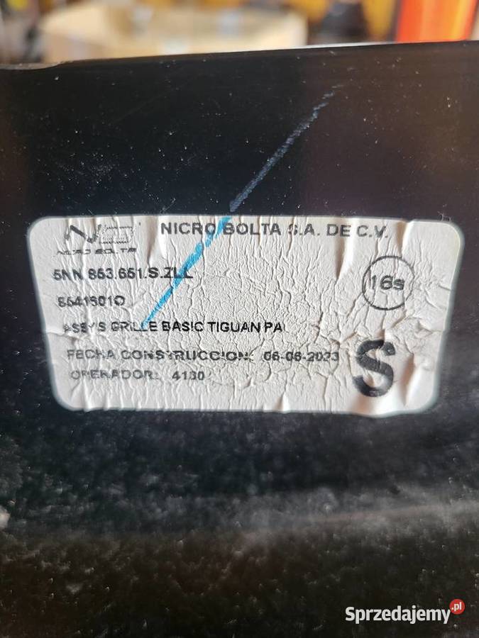 Grill Tiguan 2024 Pozostałe Wysokie Mazowieckie