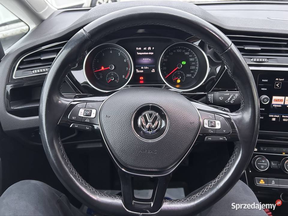 VW Touran 7os Salon 1 Właściciel FV 23 Highline Gdańsk