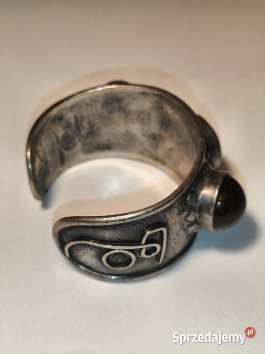 ORNO bransoletka srebrna 800 lata 60