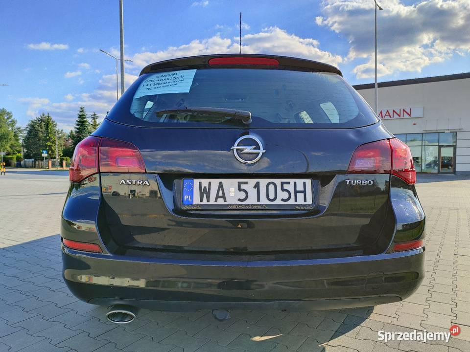 Opel Astra J 14 T 140 tempomat Astra Warszawa