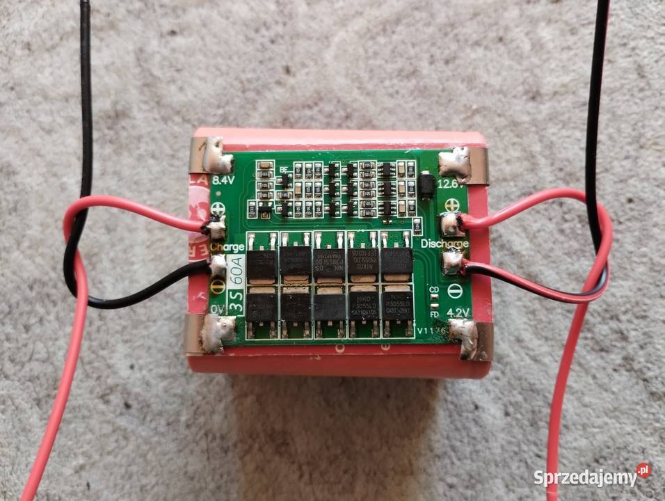 Akumulator 12v Bateria liion 18650 z bms 60A kujawsko-pomorskie Bydgoszcz
