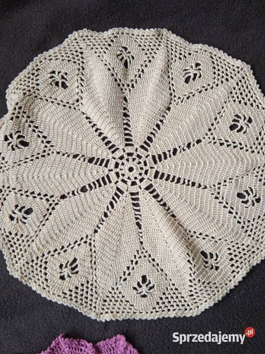 Serwetki szydełkowe ręcznie robione Kraków