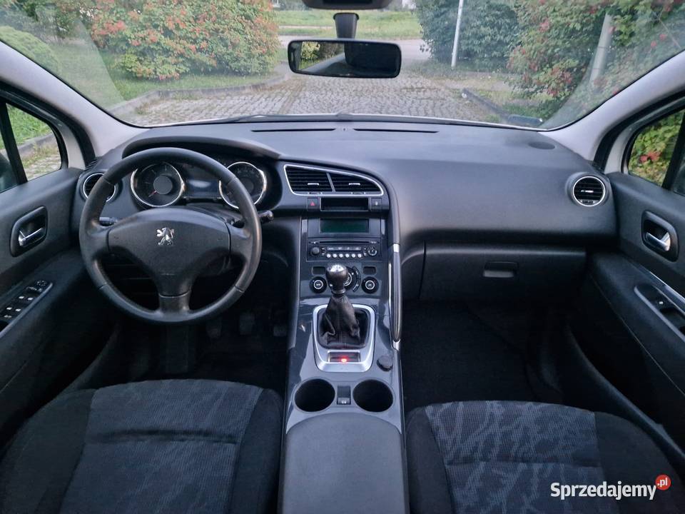 Peugeot 3008 2010r 16Hdi Panorama Alu 17 Biała Zarejestrowany w Polsce 3008 Ryglice