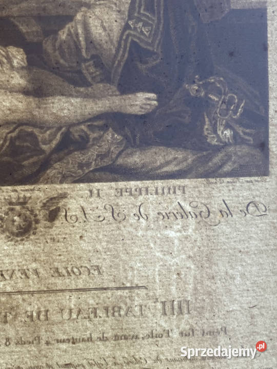 Tycjan 14881576 orygin miedzioryt 1786 erotyk Warszawa sprzedam