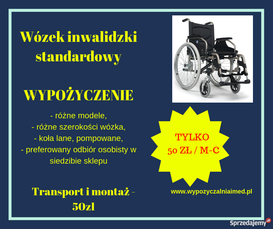 Wózek Inwalidzki Warszawa Wypożyczalnia Sprzętu Medycznego
