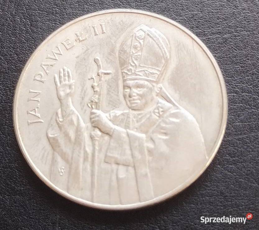 1987 Polska PRL Jan Paweł II srebro 10000 Tarnowskie Góry sprzedam
