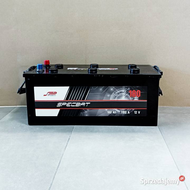 Akumulator SPECBAT 180Ah 1100A EN LEWY PLUS Łomża