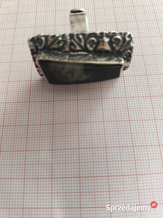 Pierścionek z Bursztynu srebro srebro Białystok