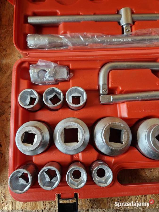 ZESTAW KLUCZY NASADOWYCH 26el 34 2165 6kąt Głogowa sprzedam
