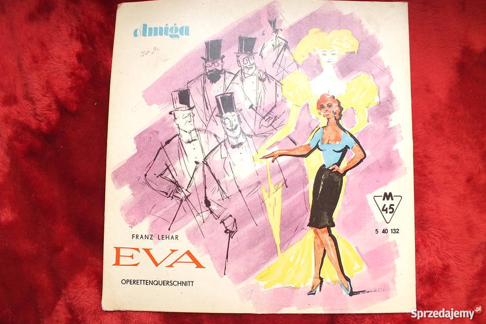 Płyta winylowa szelakowa EVA Franz Lehar Klasyka płyta winylowa Płyty i kasety Żary sprzedam