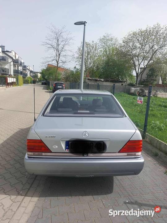 Mercedes Benz W140 benzynaLPG aluminiowe felgi dolnośląskie Wrocław