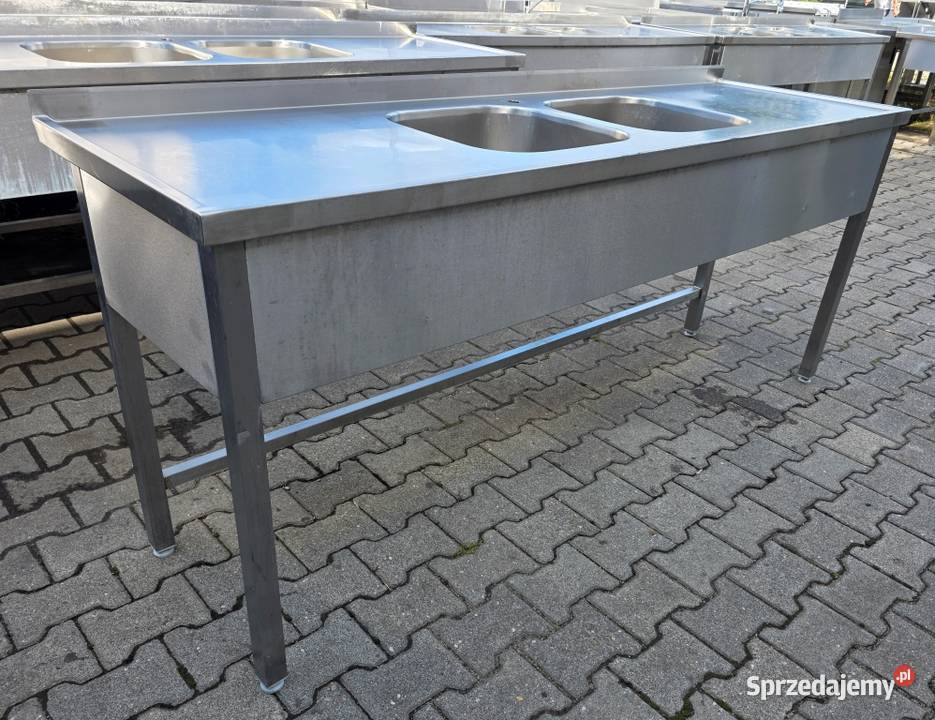 Zlew 2 Komorowy Z Blatem Roboczym 2006085 M1037 wielkopolskie Nowe Skalmierzyce