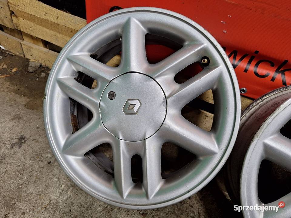 Alufelgi 4x100 15 ET43 RENAULT Clio Logan Megane