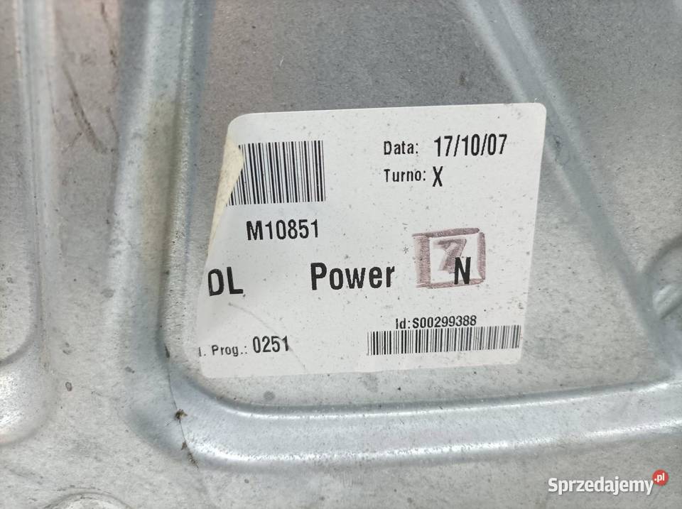 MECHANIZM SZYBY LEWY PRZÓD 1560777260 Alfa Romeo osobowe świętokrzyskie